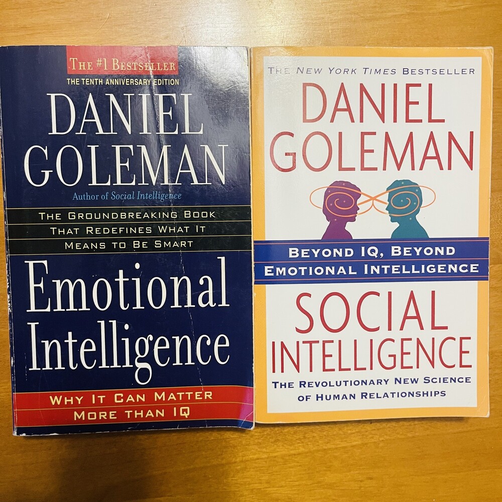 Daniel Goleman Lot! Emotional and Social Intelligence EQ Bundle